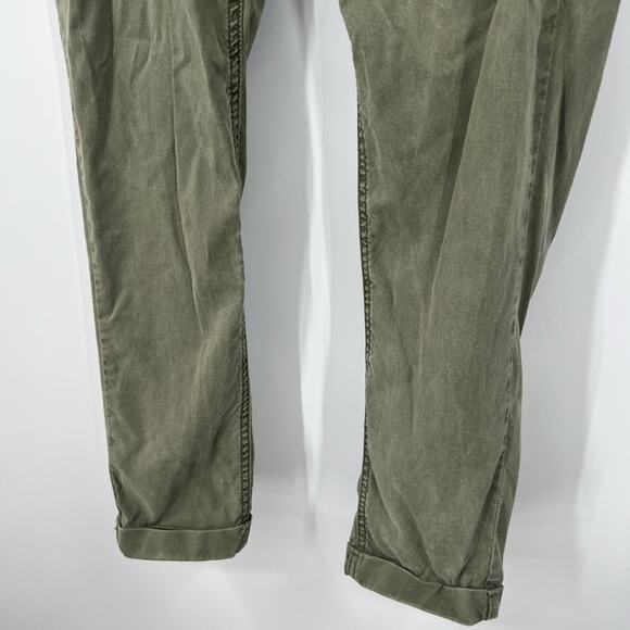 Paige Christy High Rise Pants in Vintage Coastal Green - Picture 5 of 9